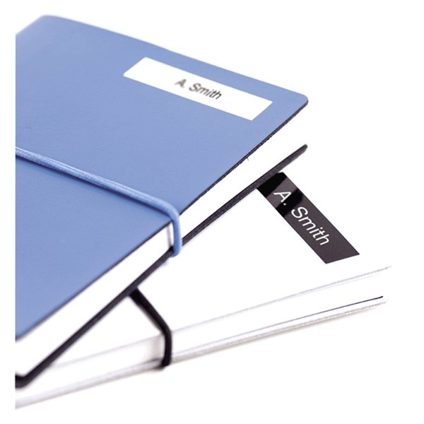 Dymo D1 nastro      12 mm x 7 m bianco su nero          45021