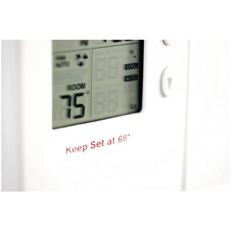 Dymo D1 nastro      12 mm x 7 m roso su  bianco           45015