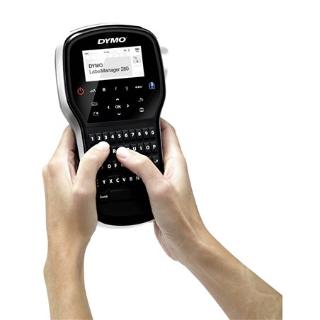 Dymo LabelManager 280 nella valigia