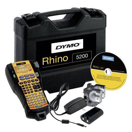 Dymo Rhino 5200 in una robusta custodia rigida