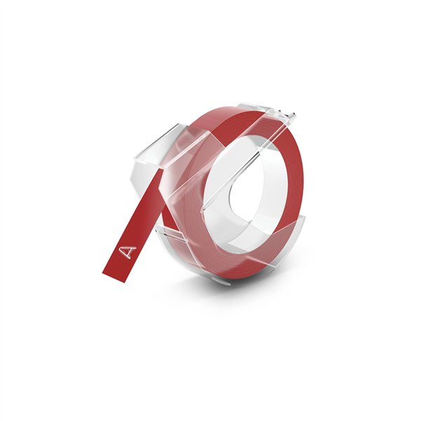 3x1 Dymo 3D nastro ad. 9 mm x 3m plastica rosso/blu/nero