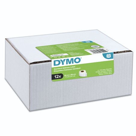 Dymo etichette indirizzo 28 x 89 mm bianco 12x 130 pz.