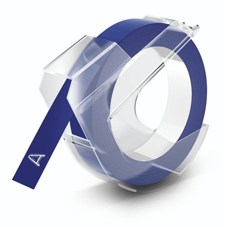 Dymo 3D nastro per etichettatr. 9 mm x 3 m plastica lucido blu