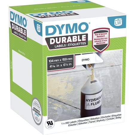 Dymo LW-Etichette in plastica 104 x 159 mm 1x 200 pz.