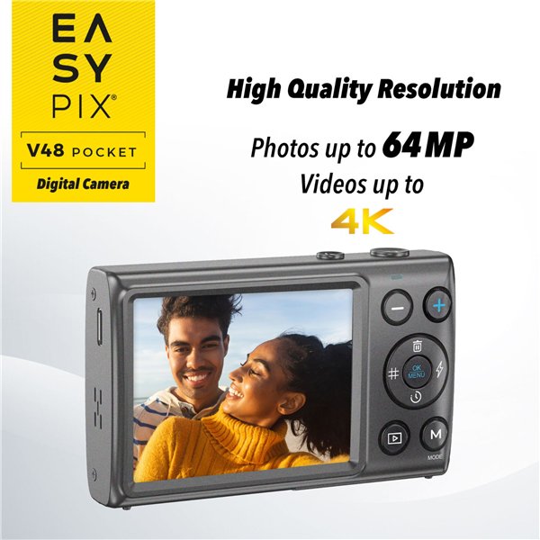 Easypix V48 Pocket antracite
