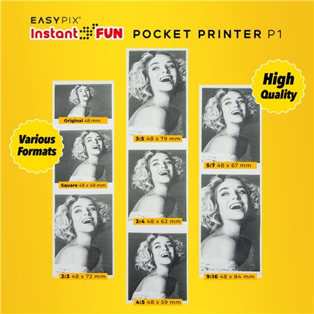 Easypix InstantFUN P1 Pocket Printer