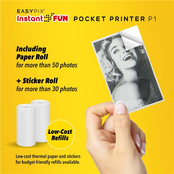 Easypix InstantFUN P1 Pocket Printer