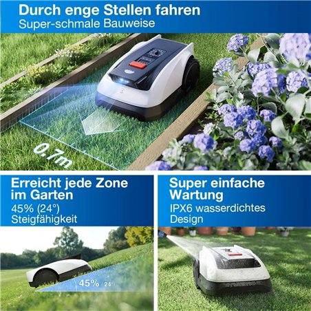 Ecovacs GOAT O800 RTK robot tagliaerba