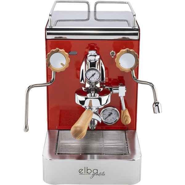 Elba Gentile rosso tr. RAL3020 macchina da caffè portafiltro