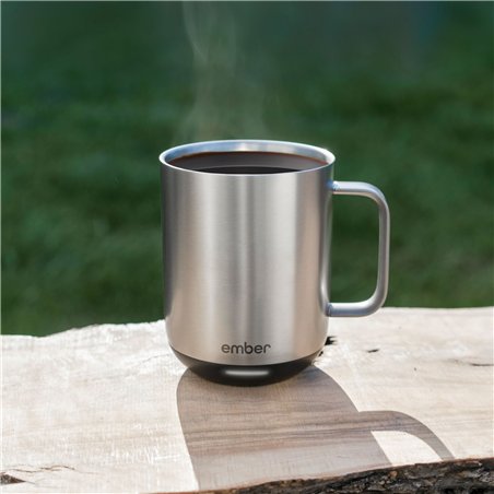 Ember Mug 10oz acciaio inox