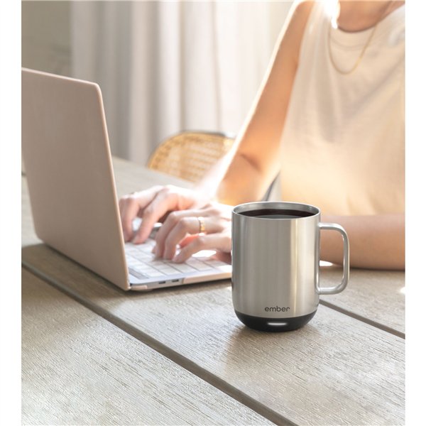 Ember Mug 10oz acciaio inox