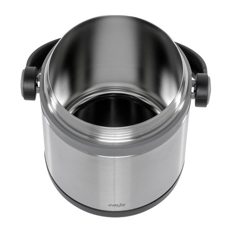 Emsa Mobility portavivande term. acc. inox 1,2l nero/antracite