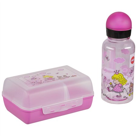 Emsa Kids set borraccia 0,4l + scatola merenda princess 518137