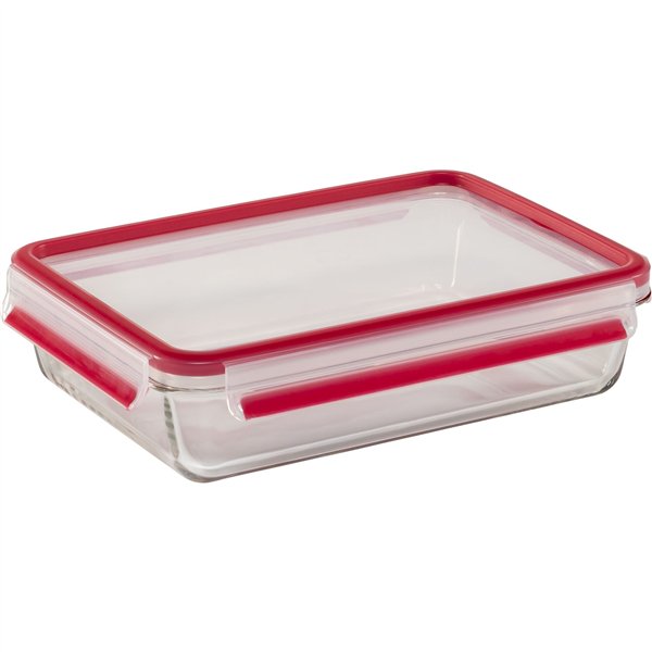 EMSA Clip&Close set  contenitori salvafreschezza in vetro 3pz.