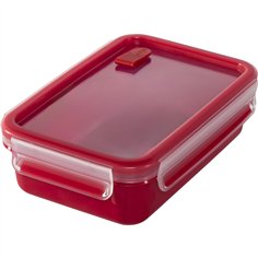 Emsa Clip&Micro 0,85 L rosso