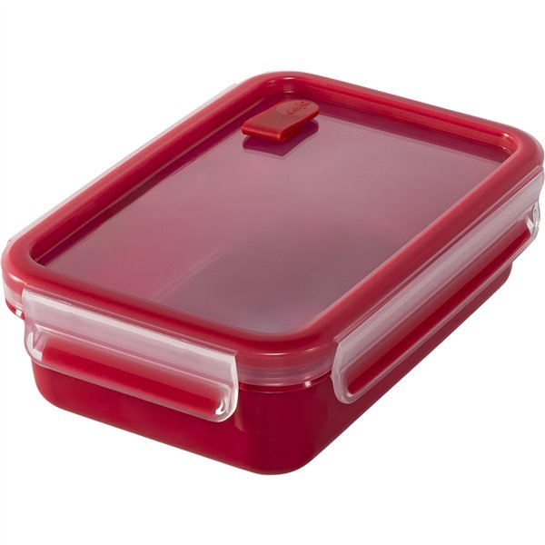 Emsa Clip&Micro 0,85 L rosso