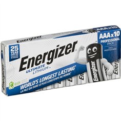 1x10 ENERGIZER Ultimate Lithium Micro AAA LR 03 1,5V