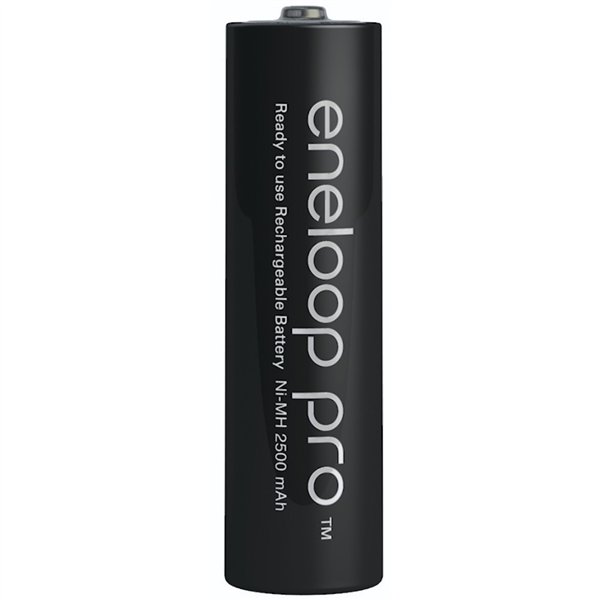 1x2 Panasonic Eneloop Pro Mignon 2500mAh AA Ni-MH    BK-3HCDE/2BE