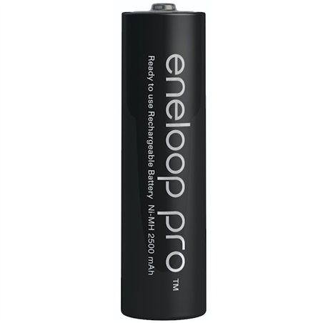 1x2 Panasonic Eneloop Pro Mignon 2500mAh AA Ni-MH    BK-3HCDE/2BE