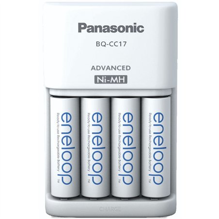 Panasonic Eneloop Smart Charger BQ-CC17 inkl.4xAA   K-KJ17MCD40E