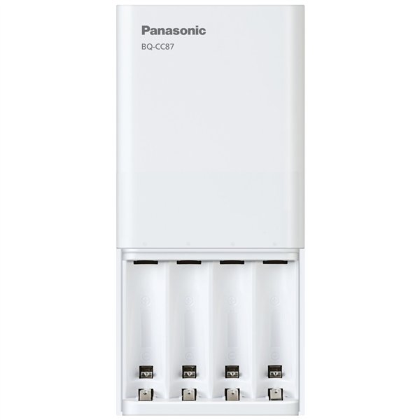 Panasonic Eneloop Smart Plus USB Travel Charg. BQ-CC87 senza bat.