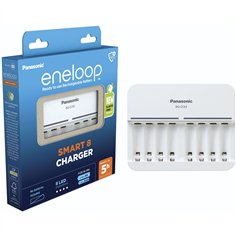 Panasonic Eneloop Smart 8 Charg. BQ-CC63 senza batterie 2
