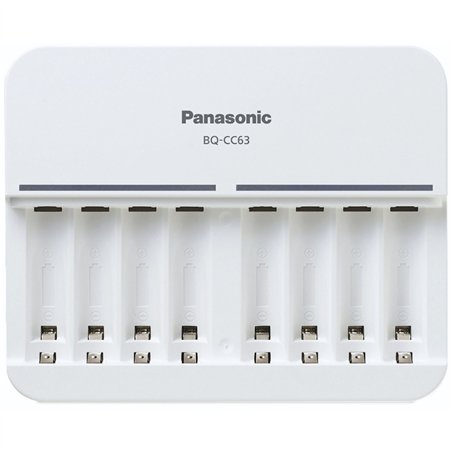 Panasonic Eneloop Smart 8 Charg. BQ-CC63 senza batterie