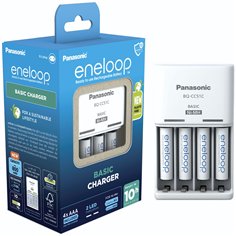Panasonic Eneloop Basic Charger BQ-CC51 incl. 4xAAA K-KJ51MCD04E 2