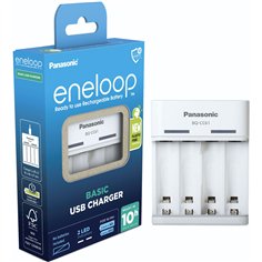 Panasonic Eneloop Basic Charger USB BQ-CC61 senza batteria 2