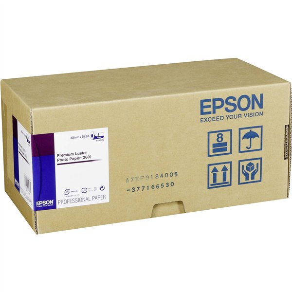 Epson Premium Luster Photo Paper 30 cm x 30,5 m, 260 g   S 042078