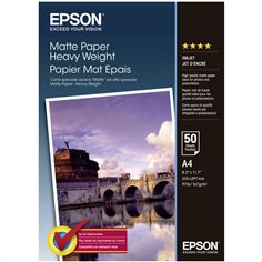 Epson Matte carta Heavy Weight A 4, 50 fogli, 167 g   S 041256
