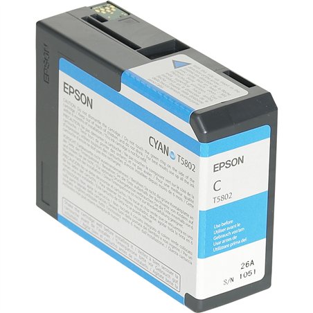 Epson cartuccia     ciano T 580  80 ml              T 5802