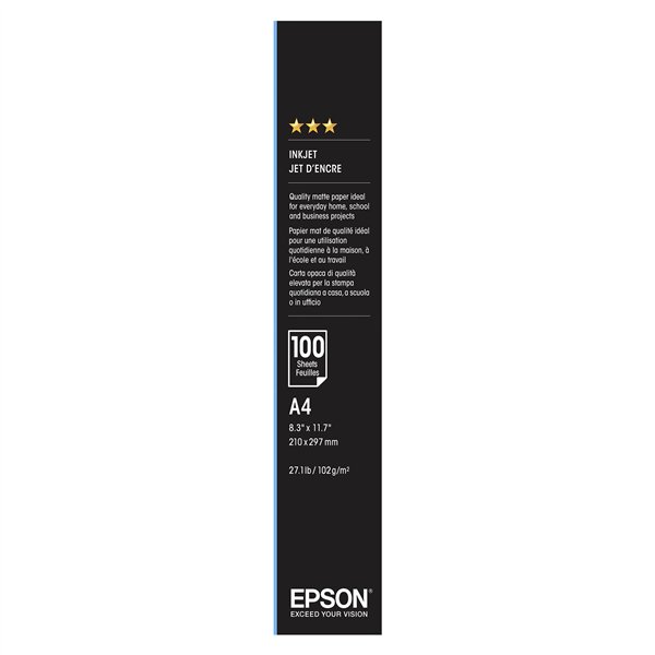 Epson Photo Quality Inkjet Paper A 4, 100 fogli, 104 g   S 041061