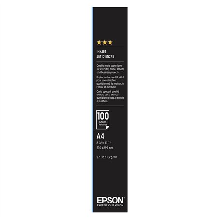 Epson Photo Quality Inkjet Paper A 4, 100 fogli, 104 g   S 041061