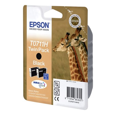 Epson cartuccia     Twinpack sw T 071 High Capacity      T 0711H