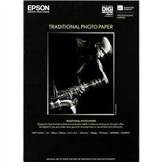 Epson Traditional carta foto satin      A 4, 25 fogli, 330 g