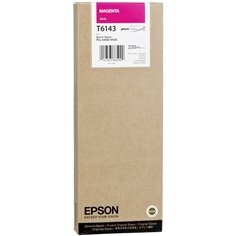 Epson cartuccia     magenta T 614  220 ml             T 6143