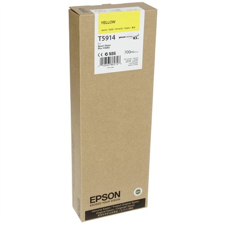Epson cartuccia     giallo T 591  700 ml             T 5914