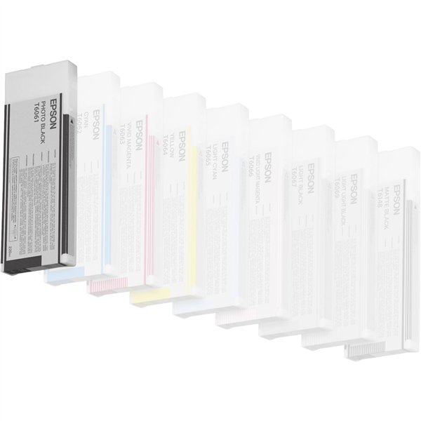 Epson cartuccia foto nero T 606 220 ml T 6061