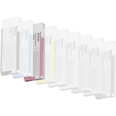 Epson cartuccia vivid magenta T 606  220 ml     T 6063