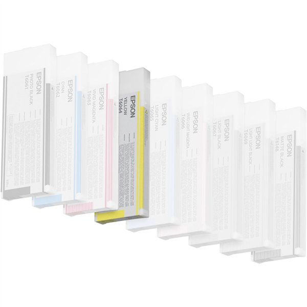Epson cartuccia giallo T 606  220 ml             T 6064