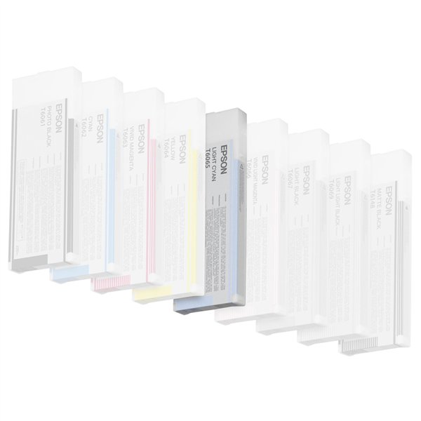 Epson cartuccia light ciano T 606  220 ml             T 6065