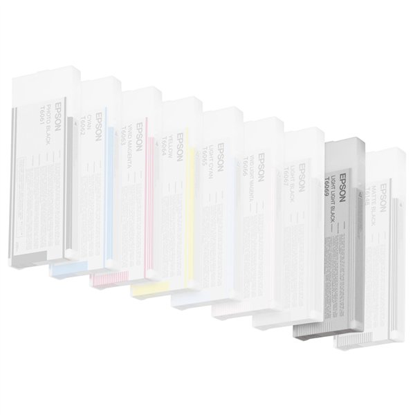 Epson cartuccia     light light nero    T 606  220 ml     T 6069