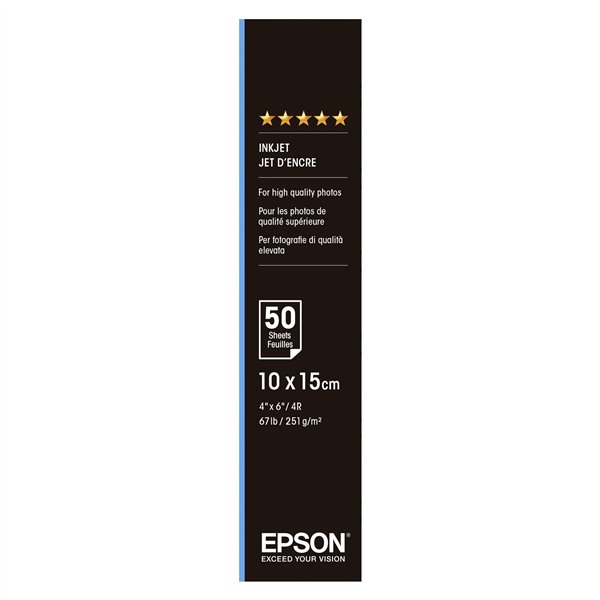 Epson Premium Semigloss Photo carta 10x15, 50 fogli  251 g