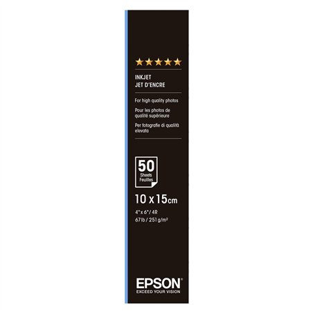 Epson Premium Semigloss Photo carta 10x15, 50 fogli  251 g