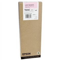 Epson cartuccia light magenta T 606  220 ml     T 606C