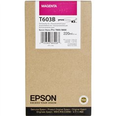 Epson cartuccia     magenta T 603  220 ml             T 603B