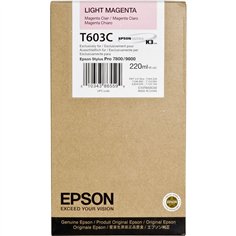 Epson cartuccia     light magenta T 603  220 ml     T 603C