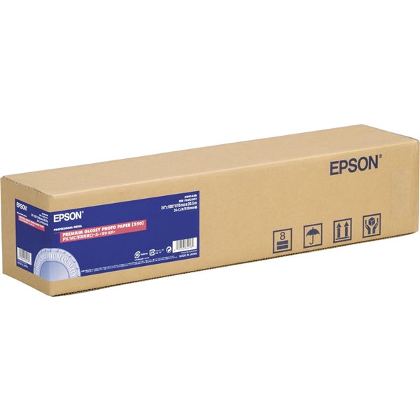 Epson Premium Glossy Photo Paper 61 cm x 30,5 m, 260 g   S 041638