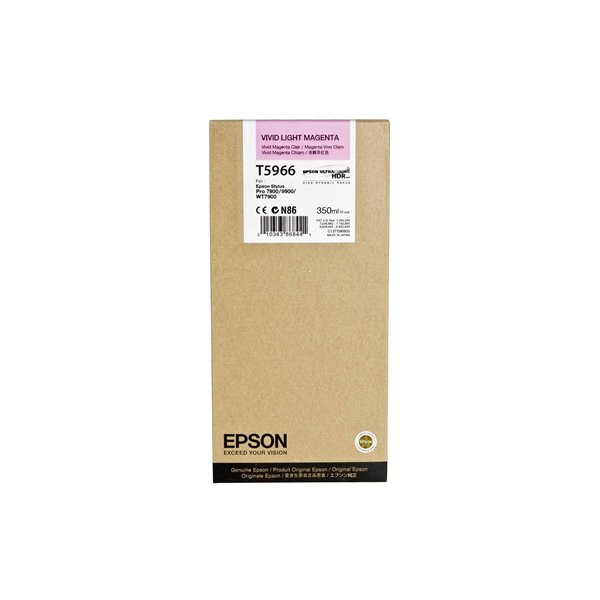 Epson cartuccia     light magenta T 596  350 ml     T 5966